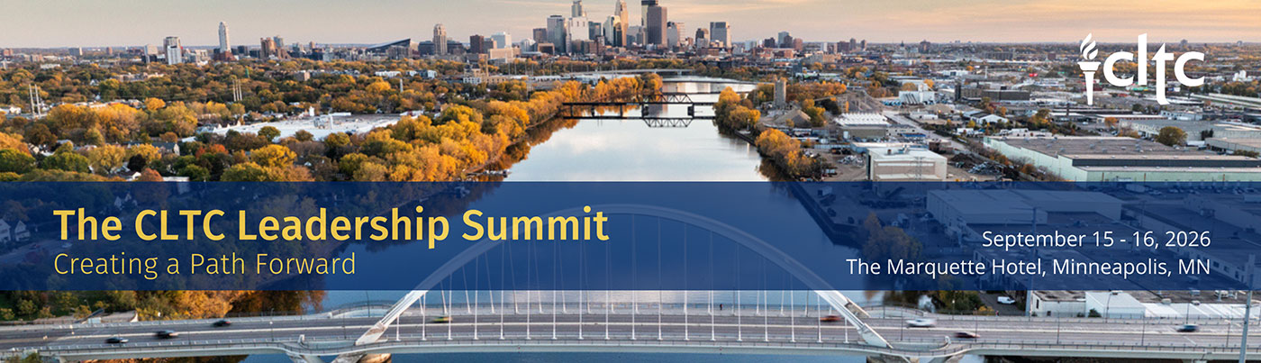 CLTC Leadership Summit banner